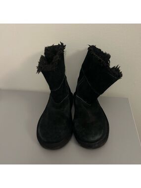 Koolaburra Ugg Black Kids Girls Boots Size 13